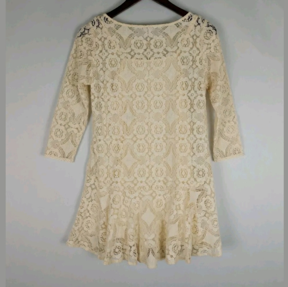 Free People Walking to the Sun lace mini dress - Picture 5 of 8